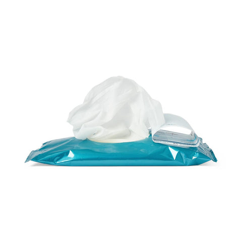 Medline ReadyFlush Flushable Wet Wipes, 8"x 10", 24/Pack