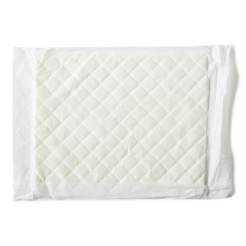 Medline Protection Plus Underpad, Light Absorbency, 9" x 14", White #MSC280914