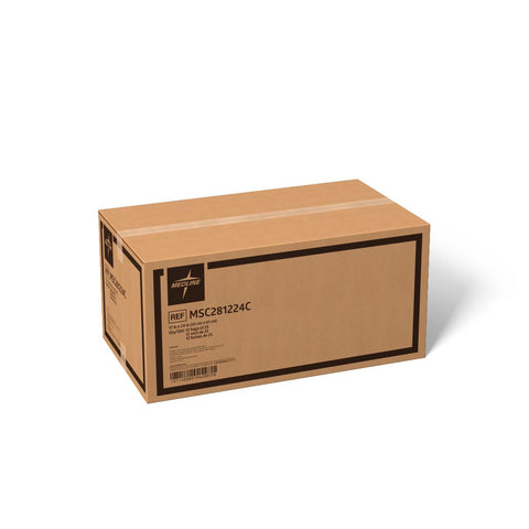 Medline Protection Plus Underpad, Light Absorbency, 17" x 24", Blue, Quilted #MSC281224C