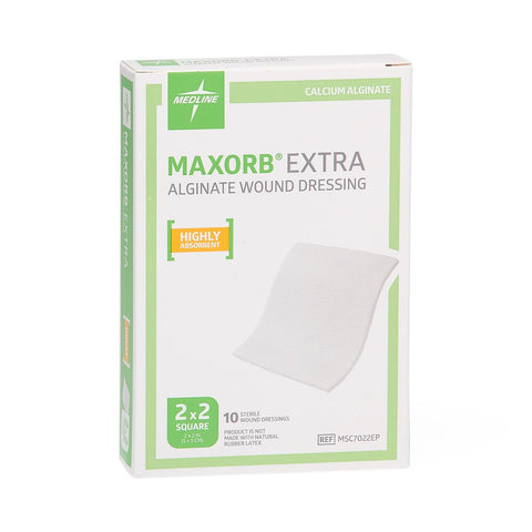 Maxorb Extra CMC / Alginate Dressings, 2" x 2" inch