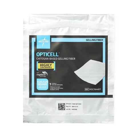 Opticell Gelling Fiber Wound Dressing, 4.25" x 4.25" inch
