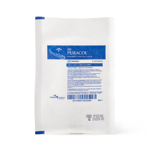 Puracol Collagen Wound Dressing, 2" x 2 inch