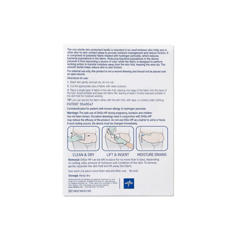 Medline Remedy Specialized DriGo-HP Antibacterial Wicking Sheet