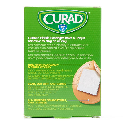 Adhesive Spot Bandage Curad® 7/8 Inch Plastic Round Tan Sterile
