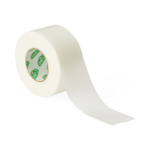Medical Tape Curad® Water Resistant Silk-Like Cloth White NonSterile