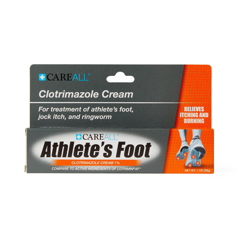 CareAll Clotrimazole Antifungal 1% Cream, 1 oz. Tube
