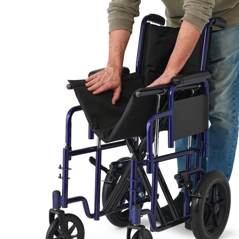 Medline Bariatric Transport Chair, 450 lb & 500 lb