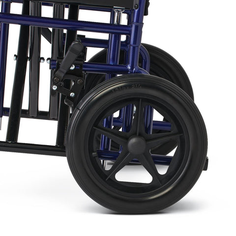 Medline Bariatric Transport Chair, 450 lb & 500 lb