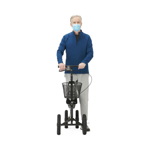 Medline All-Terrain Knee Walker with 12" Wheels, 20"-27.5" Kneepad Height #ATKNEE