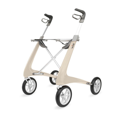 byACRE Carbon Fiber Rollator with 18.5" W x 24" H Comfort Seat, 1 EA