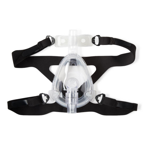 Pulmodyne Silicone CPAP Full Face Mask with OmniCLIP Headgear, Adult