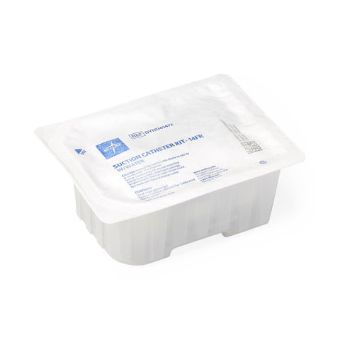 Medline Suction Catheter Kit with H2O, 100 mL, 14 Fr, Whistle Tip #DYND41472