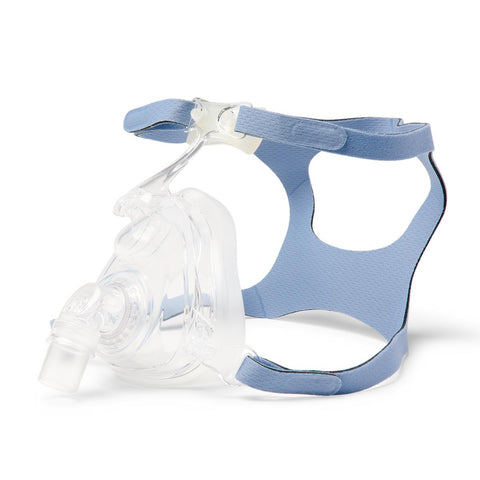 Medline NIV Full-Face Mask with Headgear, Antiasphyxia Valve, Vented
