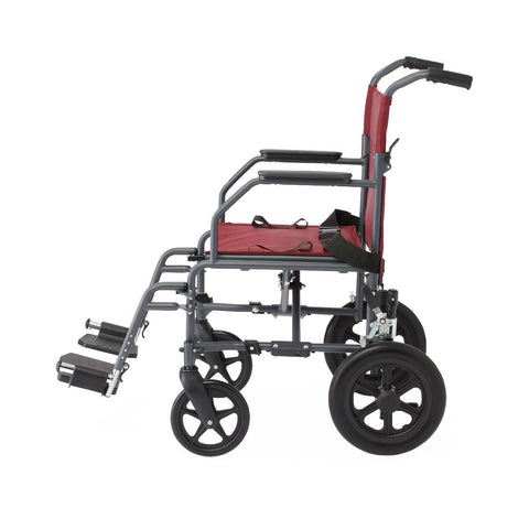Medline Basic Steel Transport Chair