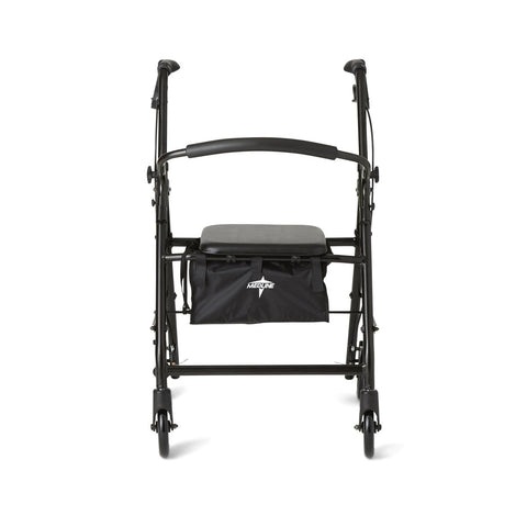 Medline Basic Steel Rollator with 6" Wheels, 1 EA
