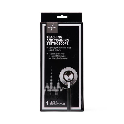 Medline Teaching/Training Stethoscope with 2 Binaurals