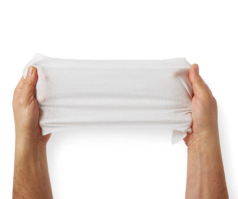 Medline FitRight Aloe Personal Cleansing Wipes, 8"x 10"