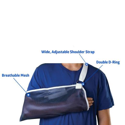 Medline Universal Arm Slings, 19.33" x 7.75" (49.1 x 19.7 cm)
