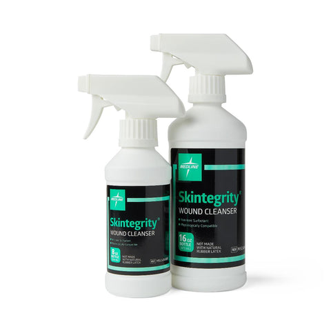 Skintegrity Wound Cleanser with Educational Packaging, 8 oz. Bottle with Trigger Sprayer #MSC6008EP