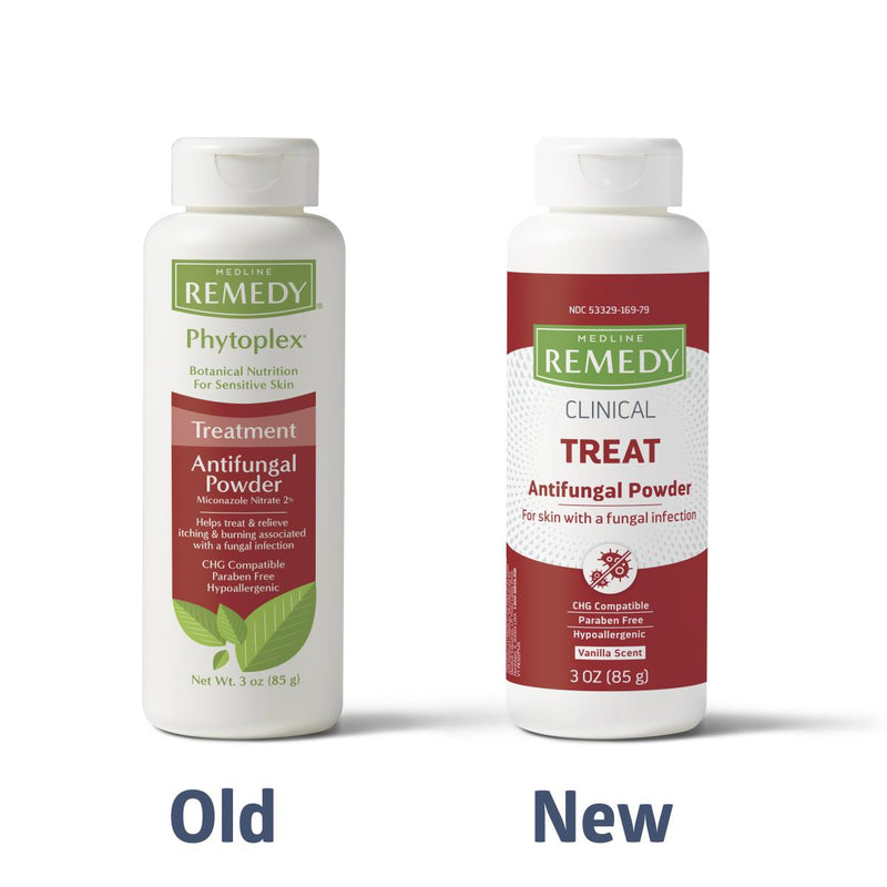Medline Remedy Clinical Antifungal Powder, 3 oz.