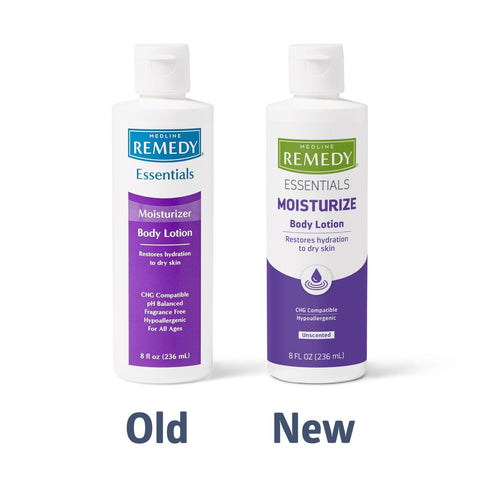 Medline Remedy Essentials Body Lotion, Unscented