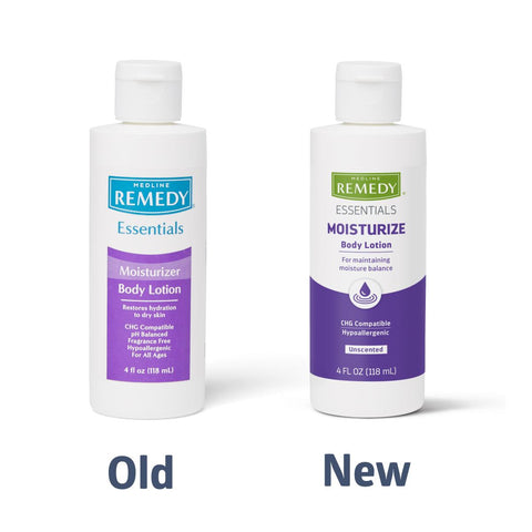 Medline Remedy Essentials Body Lotion, Unscented