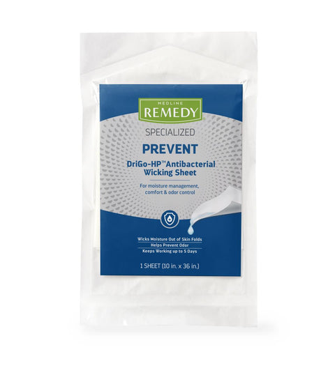 Medline Remedy Specialized DriGo-HP Antibacterial Wicking Sheet