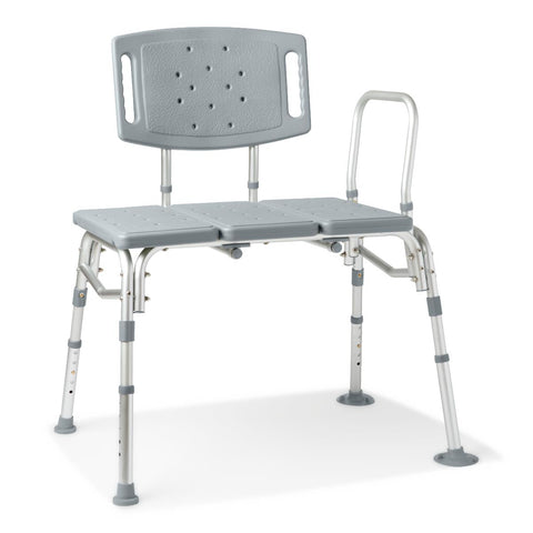 Medline Bariatric Knockdown Transfer Bench, 500 lb. Weight Capacity,  #G3-200KBX1