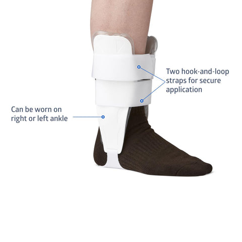 Medline Air and Gel Stirrup Ankle Splints