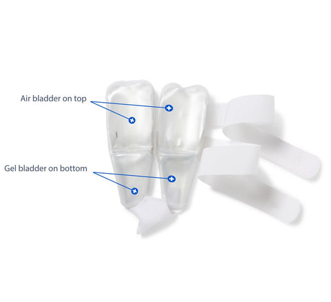 Medline Air and Gel Stirrup Ankle Splints