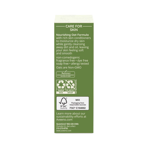 Johnson & Johnson Aveeno Moisturizing Bar Soap with Nourishing Oat Flour, 3.5 oz.