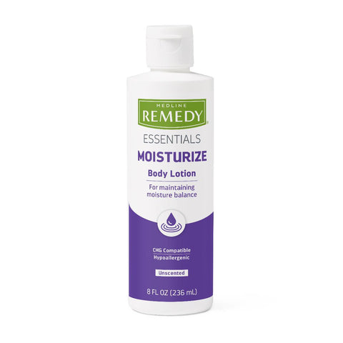 Medline Remedy Essentials Body Lotion, Unscented