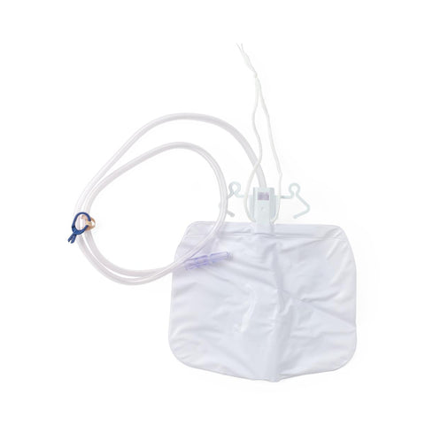 Medline Urinary Drain Bag Anti-Reflux Valve Sterile 2,000 mL Vinyl #DYND15207