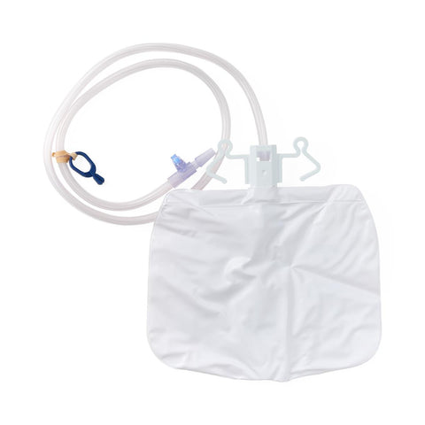 Medline Urinary Drain Bag Anti-Reflux Valve OR Sterile 2,000 mL Vinyl #DYND25205
