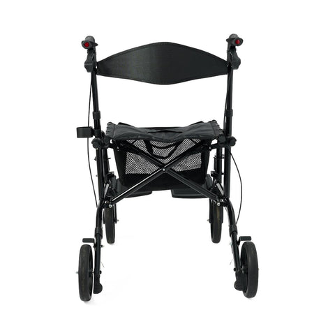 Medline Translator Combination Transport Chair and Rollator, 18" Wide Seat