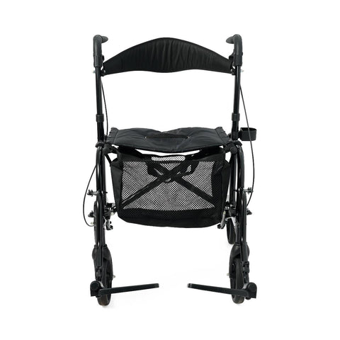Medline Translator Combination Transport Chair and Rollator, 18" Wide Seat