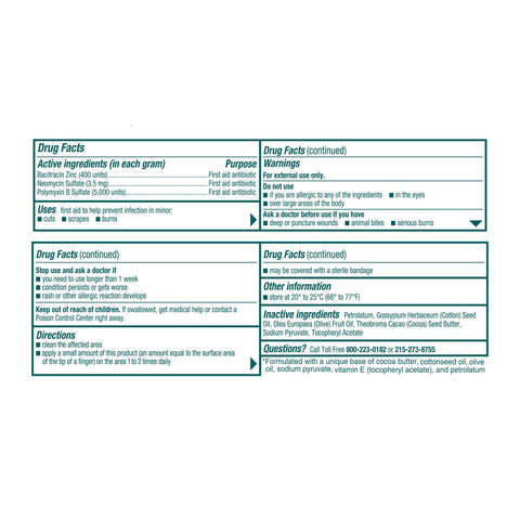 Johnson & Johnson Neosporin Ointment, Original-Strength, 24-Hour, 1 oz. Tube