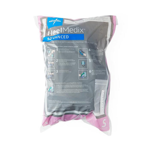Medline HeelMedix Advanced Heel Protector with Stabilizing Wedge, Standard, 11" to 19" (27.19 to 48.2 cm) Calf Circumference #MDT823330SW