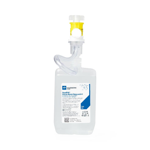Handheld Nebulizer Kit Hudson RCI® AquaPak® Large Volume Adult / Pediatric Mouthpiece Delivery #HUDRHP728U