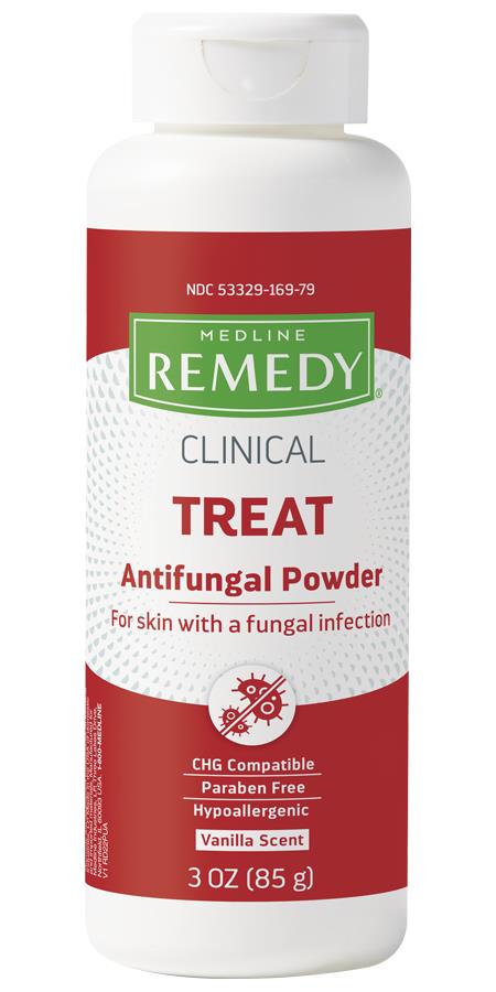 Medline Remedy Clinical Antifungal Powder, 3 oz.