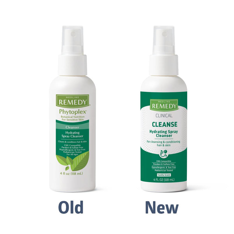 Medline Remedy Clinical Hydrating Spray Cleanser