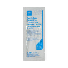 Medline Castile Soap Concentrate Packet, 0.33 fl. oz. (9.7 mL)