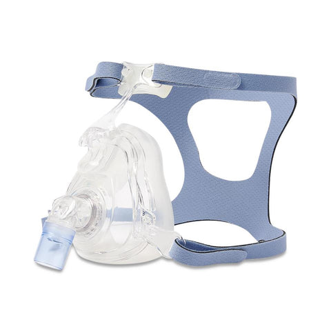 Medline NIV Full-Face Mask with Headgear, Antiasphyxia Valve, Nonvented