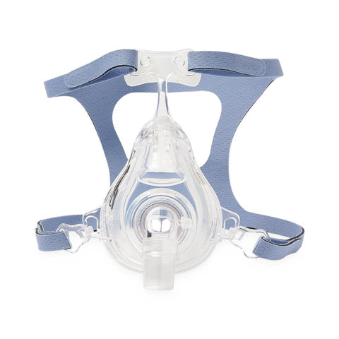 Medline NIV Full-Face Mask with Headgear, Antiasphyxia Valve, Nonvented
