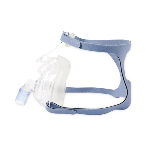 Medline NIV Full-Face Mask with Headgear, Antiasphyxia Valve, Nonvented