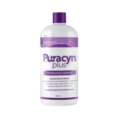 Puracyn Plus Wound Irrigation and Management Solution, 32 oz. Spike Bottle #IOY6527