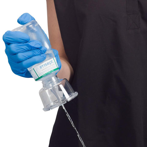Antimicrobial Wound Lavage Irrisept Device, 0.05% CHG, Nonsterile, 150 mL #IRCPT150NUSA