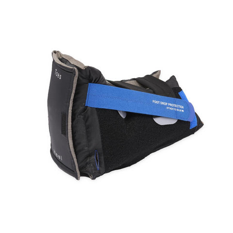 Medline HeelMedix FootCheck Heel Protector with Stabilizing Wedge, Standard, 11"-19" (27.9- 48.2 cm) #MDT824440SW