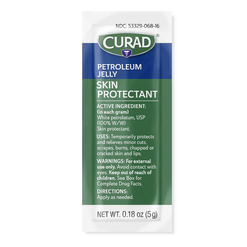 Petroleum Jelly Curad® 5 Gram Individual Packet NonSterile