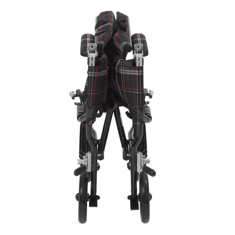Drive Medical Fly-Lite Aluminum Transport Chair #DFL19-BLK/ DFL19-RD/ DFL19-BL
